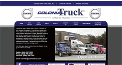 Desktop Screenshot of colonialvolvotrucks.com